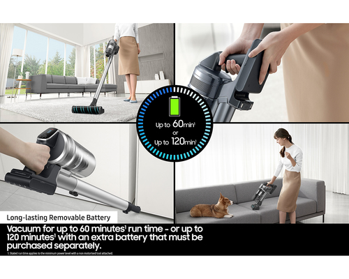 Samsung VS20T7536T5/EU 2-in-1 stick vacuum Battery Dry Bagless – image 3