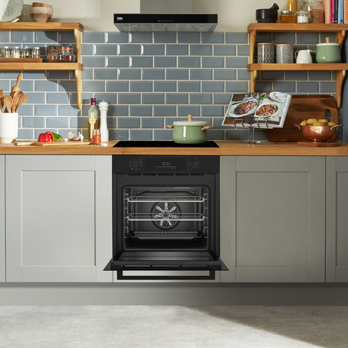 Beko Pro AeroPerfect BBIE12301BMP Electric Pyrolytic Oven - Black - image 7