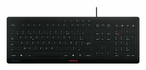 CHERRY JK-8502FR-2 клавиатура Универсальная USB AZERTY Французский Черный