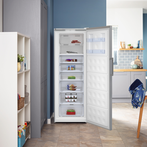 Beko FFEP5791PS Freestanding Tall Frost Freezer with Freezer Guard – image 6