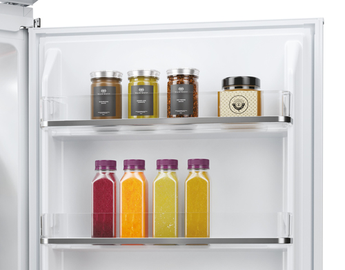 Hoover HOB50S518EK Integrated 50/50 Fridge Freezer - Sliding Hinge, White - image 5