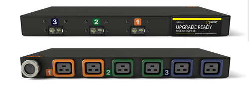 Vertiv I10106L power distribution unit (PDU) 6 AC outlet(s) 1U Black