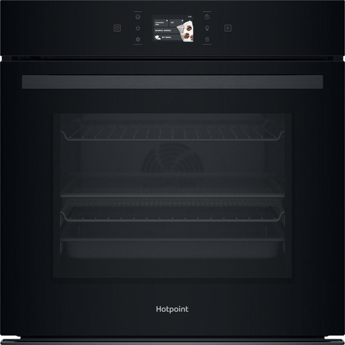 Hotpoint Class 8 HOI98PT2SBUK Built In Electric Single Oven with Pyrolytic Cleaning - Black - A+ Rated, Black - image 1
