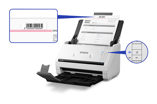 Epson WorkForce B11B261202 escaner Escáner alimentado con hojas 600 x 600 DPI A4 Blanco imagen 12
