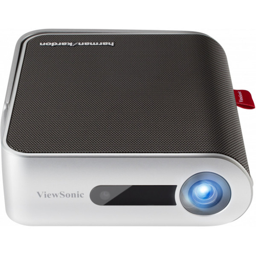 Viewsonic M1+ Portable projector 300 ANSI lumens DLP WVGA (854x480) Black, Silver