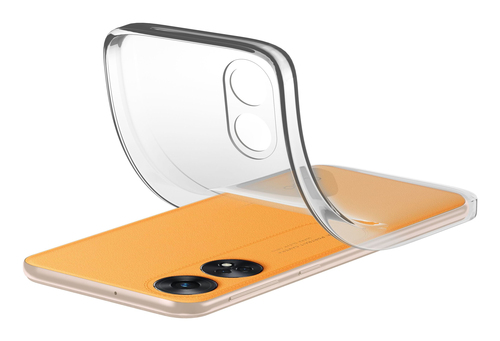Cellularline Transp. Rubber Case Soft Oppo Reno8 T
