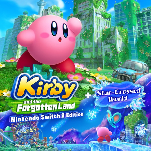 Nintendo Kirby and the Forgotten Land + Star-Crossed World - Switch 2 - image 2