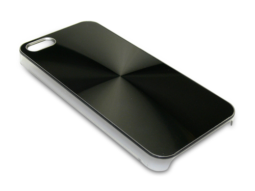 Sandberg Cover iPh 5/5S Alu Circle Black