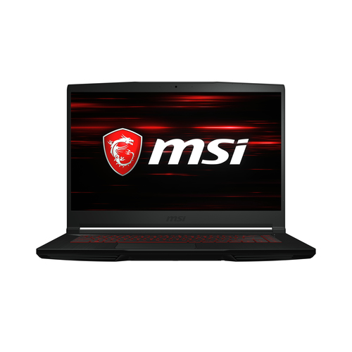 MSI Gaming GF63 10SCSR-1077AU Thin Intel® Core™ i5 i5-10300H Ноутбук 39,6 cm (15.6") Full HD 16 GB DDR4-SDRAM 512 GB Твердотельный накопитель (SSD) NVIDIA® GeForce® GTX 1650 Ti Wi-Fi 6 (802.11ax) Windows 10 Home Черный