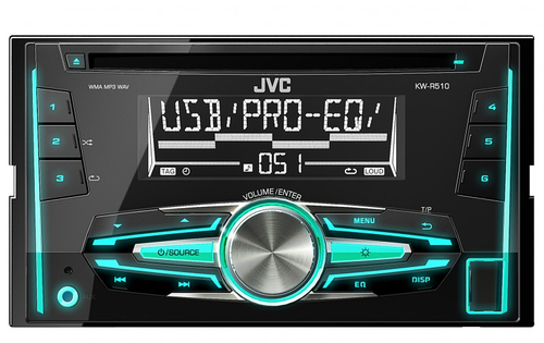 JVC KW-R510EE Black