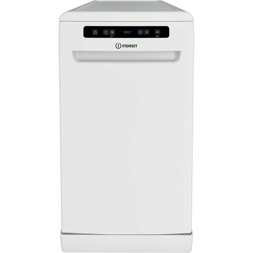 Indesit IN2FD10CS70W 45cm Slimline Dishwasher in White 10 Place Settin - image 1