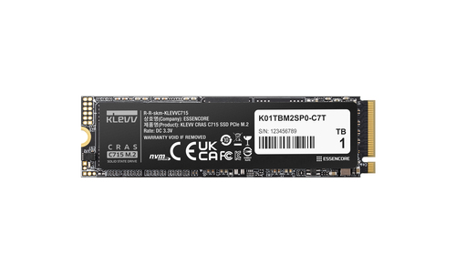 Klevv Cras C715 K01TBM2SP0-C7T 1TB M.2 2280 NVMe PCIe 3.0 SSD - image 1