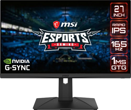 MSI Optix G273QPF монитор для ПК 68,6 cm (27") 2560 x 1440 пикселей Quad HD Черный