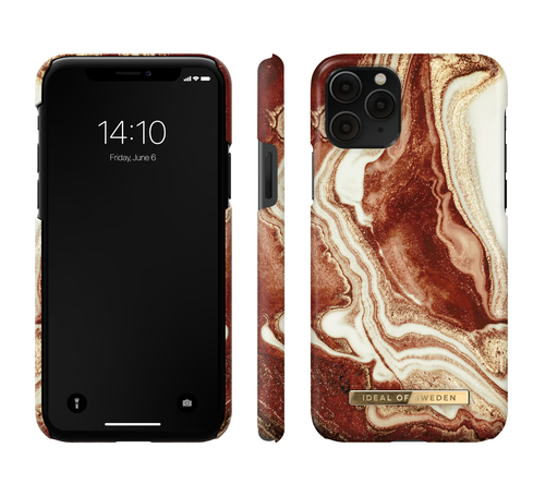 iDeal of Sweden Printed Case iPhone 11P/XS/X Golden rusty mrb – image 2