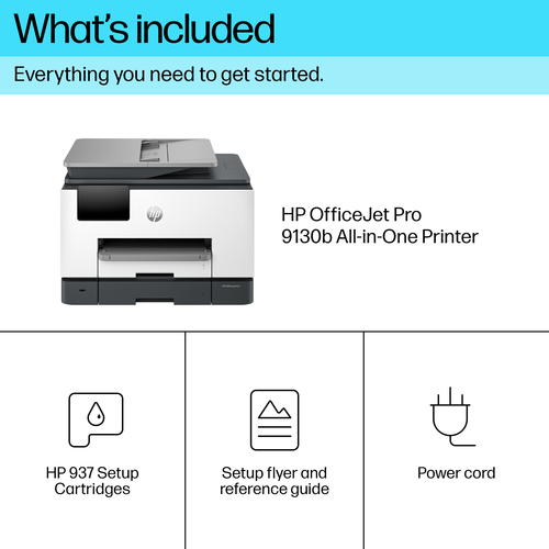HP OfficeJet Pro 9130b Wireless Printer - 22PPM, 250-page Tray, Eco-friendly, Fast Business Printing - image 4