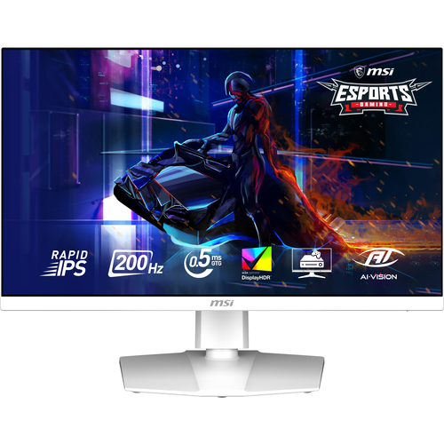 Msi Mag 274QRFW E20 27 Ips Wqhd 200Hz 0.5ms White Gaming Monitor - image 1