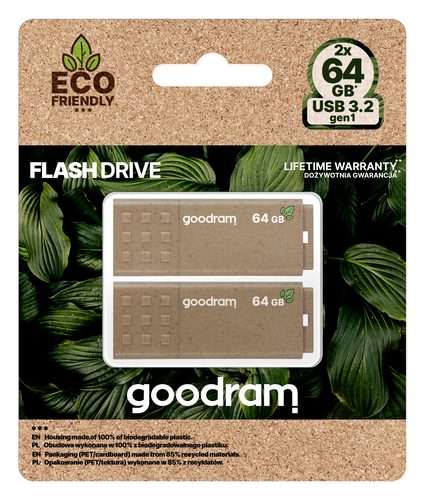 Goodram 2-PACK UME3-0640EFR11-2P – image 2