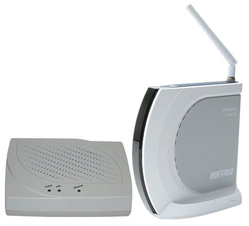 Buffalo Turbo G Wireless Smart Router & ADSL2+ Modem