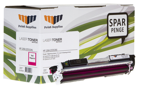 MM Magenta Laser Toner - HP 126A (CE313A) - For HP LaserJet Pro – image 1