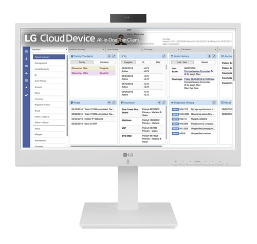 LG 24CR671N-2P.AEU All-in-One PC/workstation Intel® Pentium® N6005