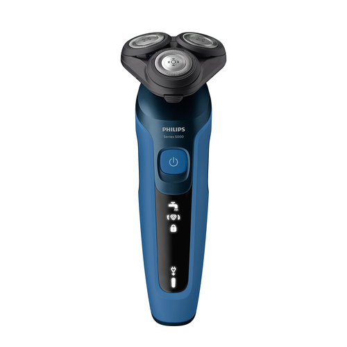Philips SHAVER Series 5000 S5444/03 men's shaver Rotation shaver Black, Blue – image 2