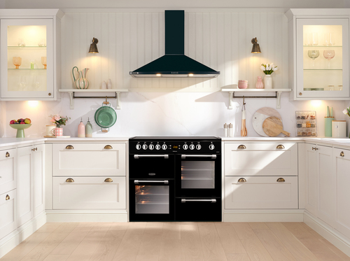 Leisure Cookmaster CK100C210K 100cm wide Electric Range Cooker with Ceramic Hob - Black - A/A Rated, Black - image 6