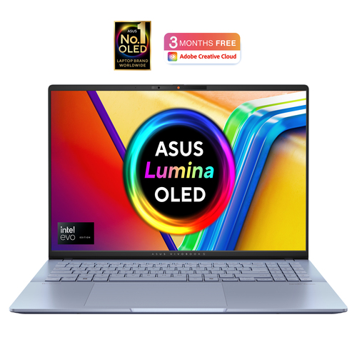 ASUS Vivobook S16 OLED S5606MA-MX008W Intel Core Ultra 7 155H Ноутбук 40,6 cm (16") 3.2K 16 GB LPDDR5x-SDRAM 1 TB Твердотельный накопитель (SSD) Wi-Fi 6E (802.11ax) Windows 11 Home Синий