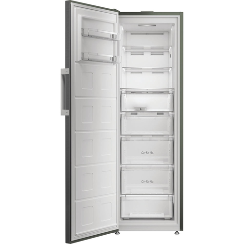 Hotpoint Hpmff 6312 XBR4UK 186cm Upright Freezer - Inox - E Rated, Stainless Steel - image 3
