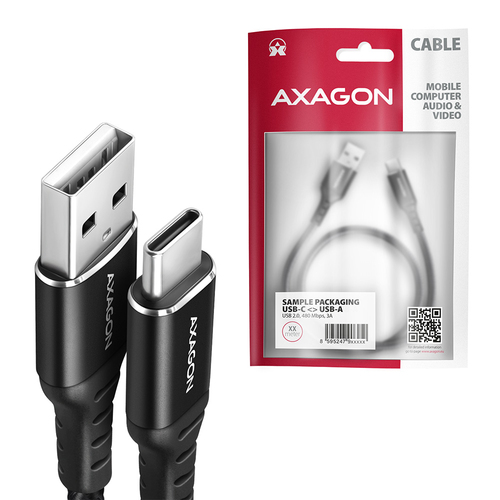 AXAGON BUCM-AM20AB - USB-C-Kabel - 24-poliger USB-C auf USB – Foto 7 von 8