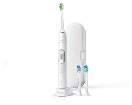 Philips Sonicare ProtectiveClean 6100 HX6463/50 electric toothbrush Adult Sonic toothbrush White, Silver