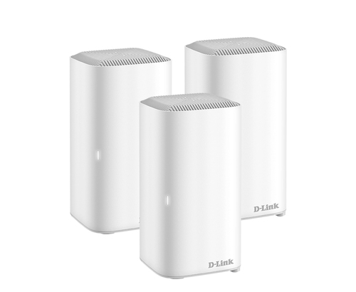 D-Link COVR-X1873 Mesh Wi-Fi система Двухдиапазонный (2,4Ггц/5Ггц) Wi-Fi 6 (802.11ax) Белый 4 Внутренний