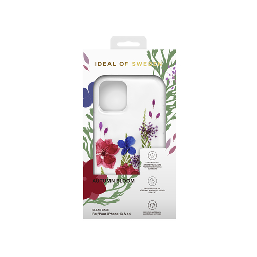 iDeal of Sweden Clear Case iPhone 13/14 Autumn Bloom – image 2