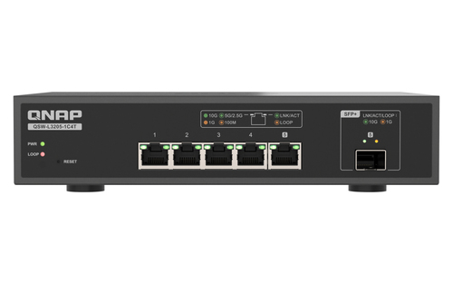QNAP QSW-L3205-1C4T 4 ports 10Gbps