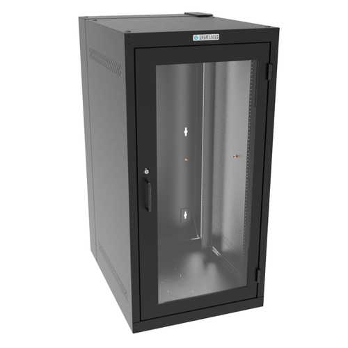 Vertiv GL48WDP-B-00 rack cabinet 25U Wall mounted rack Black
