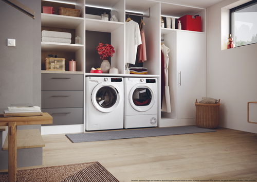 Hoover H-Dry 350 Hre C10TE-80 Wifi Connected 10Kg Condenser Tumble Dryer - White - B Rated, White - image 8