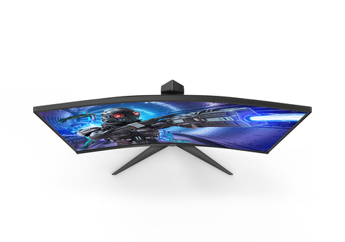 AOC G2 CQ32G2S pantalla para PC 81,3 cm (32") 2560 x 1080 Pixeles UltraWide Full HD LCD Negro, Rojo imagen 11