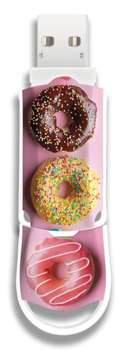 Integral 128GB USB3.0 DRIVE XPRESSION DOUGHNUTS
