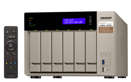 QNAP TVS-673 NAS Tower AMD Embedded R-Series SoC RX-421BD – image 4