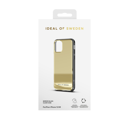 iDeal of Sweden Mirror Case iPhone 11 / XR Mirror Gold – image 3