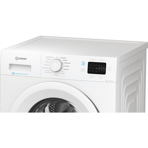 Indesit Push&Go IP 1046 UK 10 kg 1400 Spin Washing Machine - White - image 6