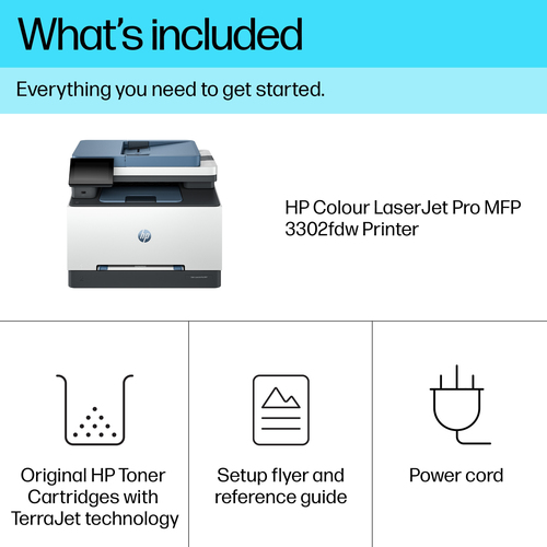 HP Color LaserJet Pro 3302fdw A4 4-in-1 Wireless Colour Laser Printer - image 8