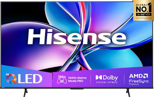 Hisense 55E77Q PRO 139,7 cm (55") 4K Ultra HD Smart TV Wi-Fi Черный