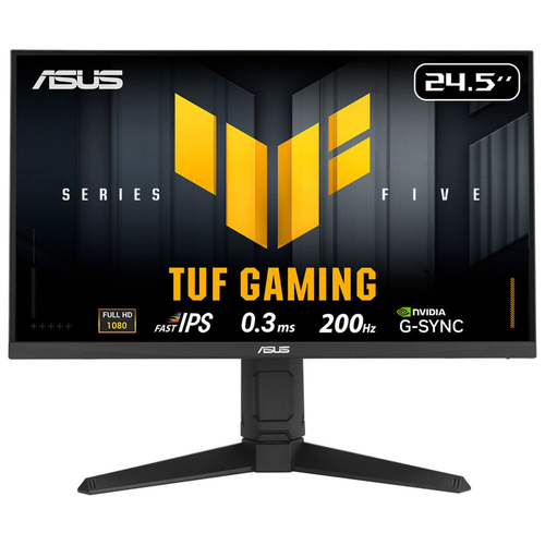 ASUS TUF Gaming VG259QL5A монитор для ПК 62,2 cm (24.5") 1920 x 1080 пикселей Full HD LED Черный