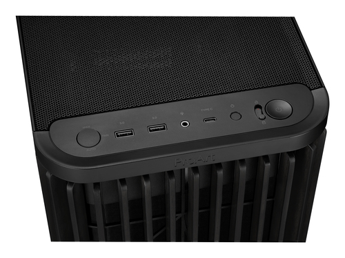 Asus ProArt PA401 Wood Edition Metal Panel Mid Tower PC Case - Black - image 5