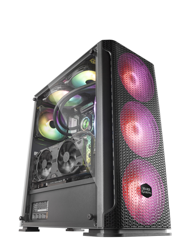 Mars Gaming MCEX computer case Tower Black – image 2