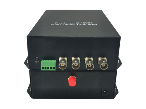 LevelOne 4-Channel BNC over Fiber Optic Extender Kit, 20km – image 2