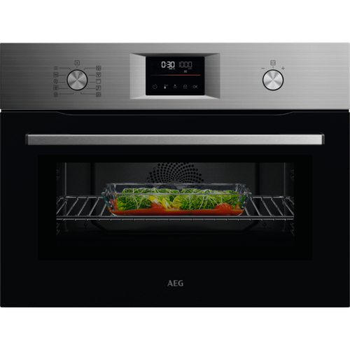 AEG TK6NK40FM Inbouw oven met magnetron Grijs