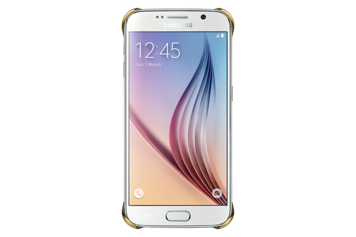Samsung EF-QG920B mobile phone case Cover Gold, Transparent – image 2