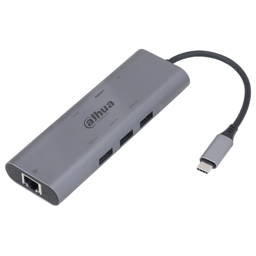 Dahua Technology 8 in 1 USB 3.1 Type-C to USB 3.0 + HDMI + RJ45 + SD/TF + PD Docking Station – image 2