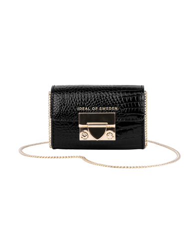 iDeal of Sweden Liv Padlock Wallet Neo Noir Croco – image 2